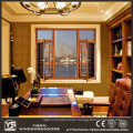 Foshan Woodwin Double Tempered Glass Aluminium Window